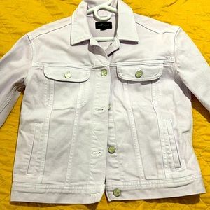 Purple Jean jacket new without tags